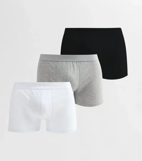 Pack of 3 Multicoloured Jersey Boxers