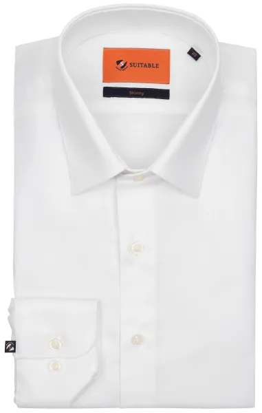 Suitable Twill Shirt White size 37