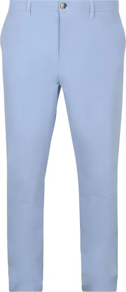 Steppin' Out Chino Portsmouth Poplin Light Light blue Blue maat 46