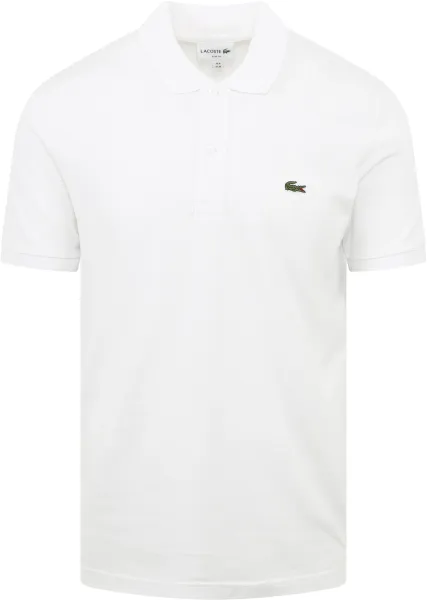 Lacoste Polo Shirt Pique White maat 3XL