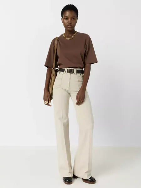 Gerard Darel Mayae Crew Neck T-Shirt