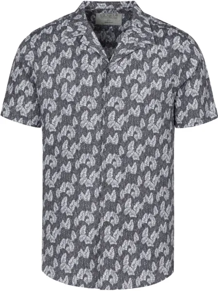 Desoto Short Sleeve Shirt Casual Lido Grey maat L