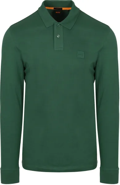 BOSS Passerby Poloshirt Dark Green Dark Green maat 3XL