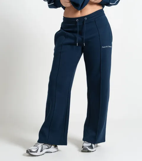 Navy Side Trim Straight Leg Emilia Joggers