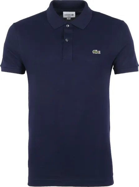 Lacoste Polo Shirt Pique Navy Blue Dark Blue maat 3XL