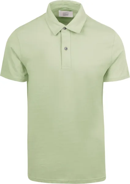 King Essentials The James Polo Shirt Sage Green maat L