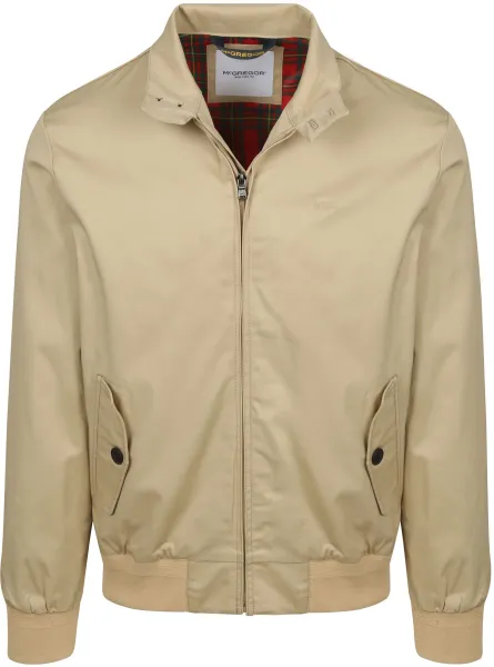 McGregor Classic Bomberjacket Sand Beige maat 3XL