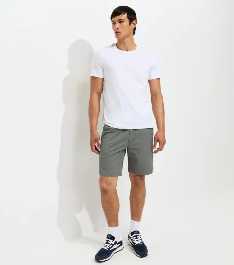 Dark Grey Hybrid Jogger Shorts