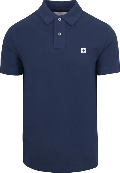 King Essentials The Rene Polo Shirt Navy Blue Dark Blue maat M