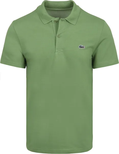 Lacoste Polo Shirt Breathable Mid Green maat L
