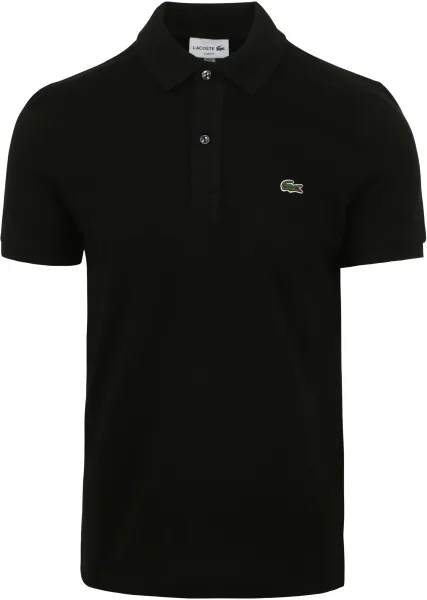 Lacoste Polo Shirt Pique Black maat 3XL