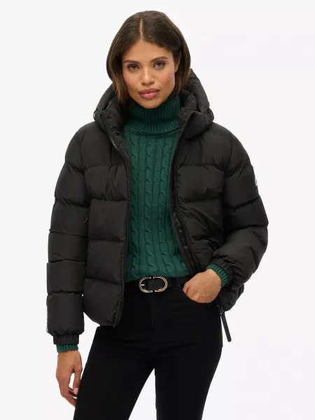Superdry Hooded Sports Puffer Jacket