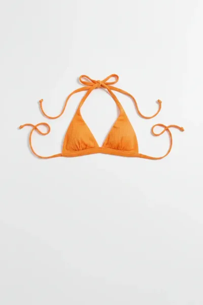Frankies Bikinis Eden Plissé Halter Bikini Top