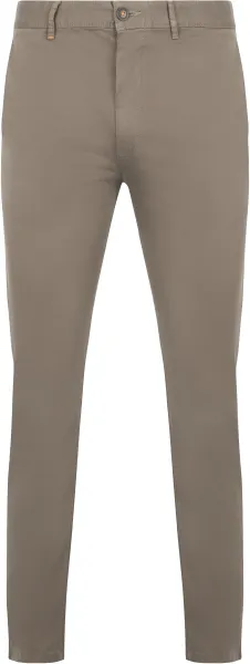 BOSS Chino Slim Pastel Brown Beige maat W 30