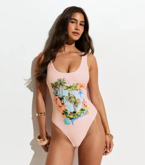 Light Pink Hola Paradise Swimsuit