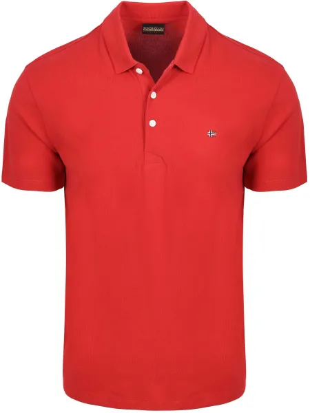 Napapijri Ealis Polo Shirt Red maat 3XL