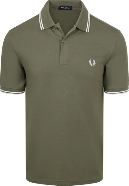 Fred Perry Polo Twin Tipped M3600 87B Green maat L