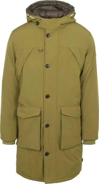 Scotch & Soda Parka Jacket Olive Green maat L