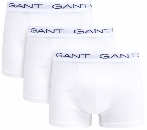 Gant Boxers Trunk 3-Pack White maat 3XL