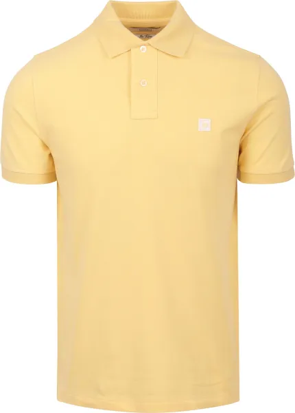 King Essentials The Rene Polo Shirt Yellow maat L