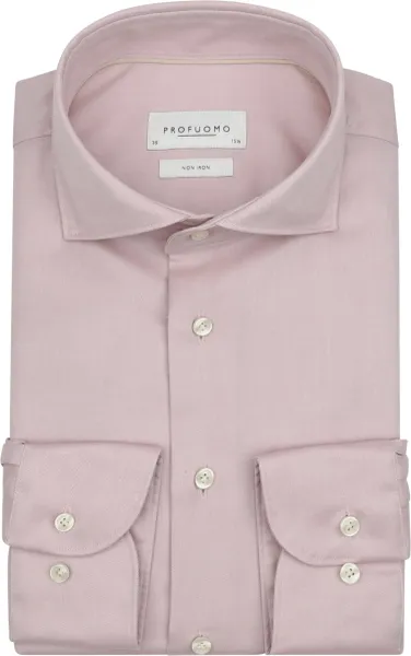 Profuomo Twill Shirt Light Pink size 37