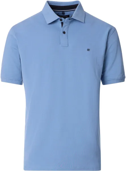 CASAMODA Polo Shirt Stretch Blue maat 3XL