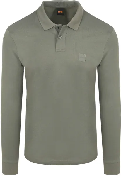 BOSS Passerby Poloshirt Green Dark Green maat 3XL