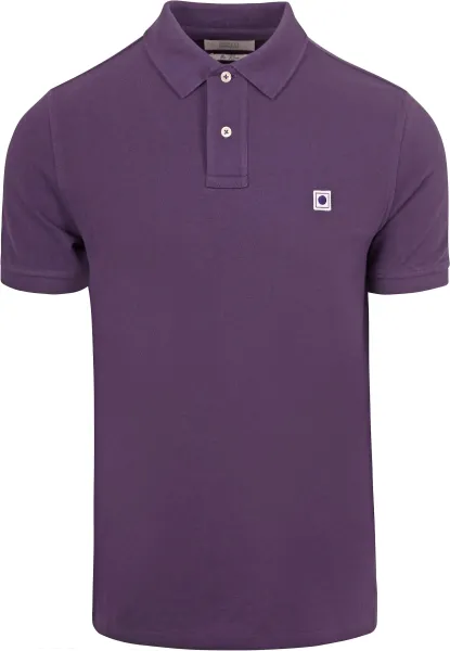 King Essentials The Rene Polo Shirt Purple maat L