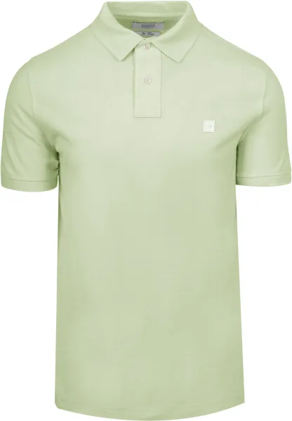King Essentials The Rene Polo Shirt Sage Green maat L