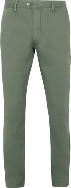 King Essentials The Harry Chino Olive Green Dark Green maat W 30