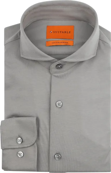 Suitable Sorona Shirt Mid Grey size 38