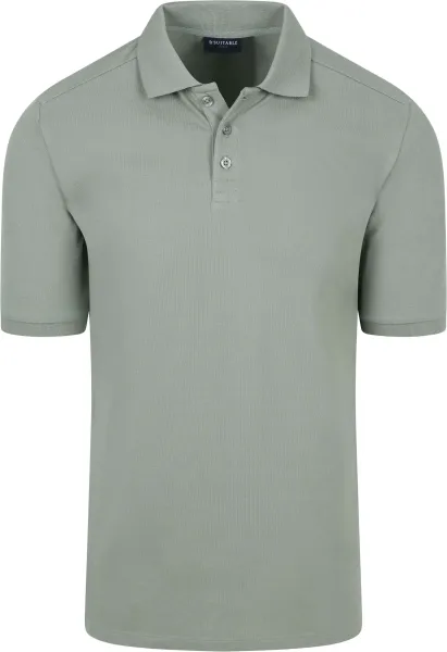 Suitable Respect Polo Shirt Tiger Green maat L