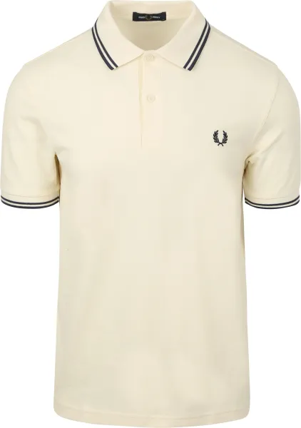 Fred Perry Polo M3600 Ecru Y24 Beige Off-White maat L