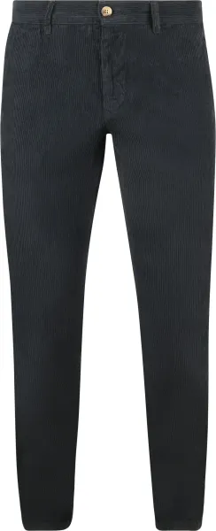 Steppin' Out Chino Flemm Corduroy Navy Blue Dark Blue maat 46