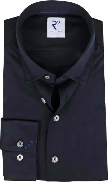 R2 Shirt Uni Dark Blue Dark Blue size 37