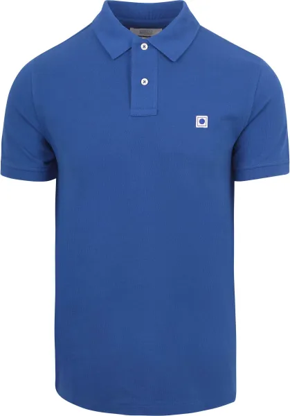 King Essentials The Rene Polo Shirt Royal Blue Dark Blue maat L