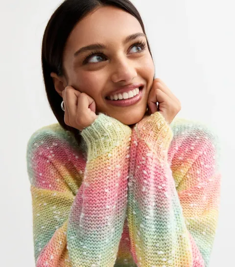 Rainbow Knit Jumper