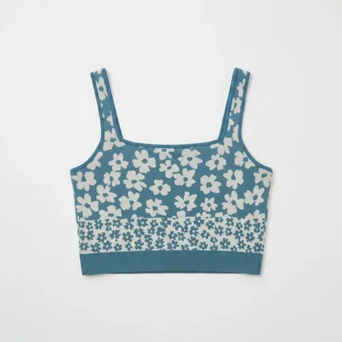 Spiritual Gangster Amara Jacquard Longline Sports Bra as seen on Whitney Port