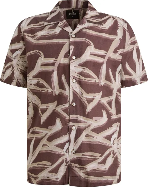 Vanguard Short Sleeve Shirt Print Catawba Grape Red Purple maat 3XL