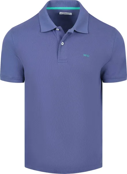 McGregor Piqué Polo Shirt Indigo Blue maat L