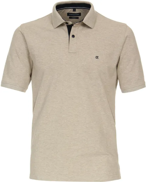 CASAMODA Polo Shirt Beige maat 6XL