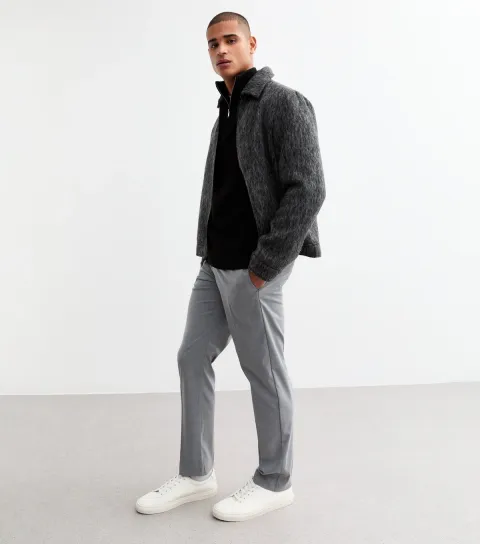 Regular Grey Tailored Joggers