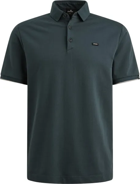Vanguard Piqué Polo Shirt Midnight Navy Blue Dark Blue maat 3XL