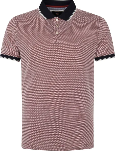 Suitable Oxford Polo Shirt Red maat L