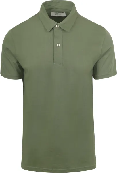 King Essentials The James Polo Shirt Green maat L