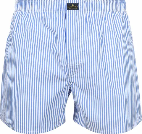 Steppin' Out Boxershort Stripe Blue maat M