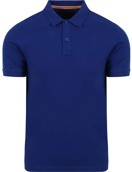 Suitable Cas Polo Shirt Royal Blue Dark Blue maat L