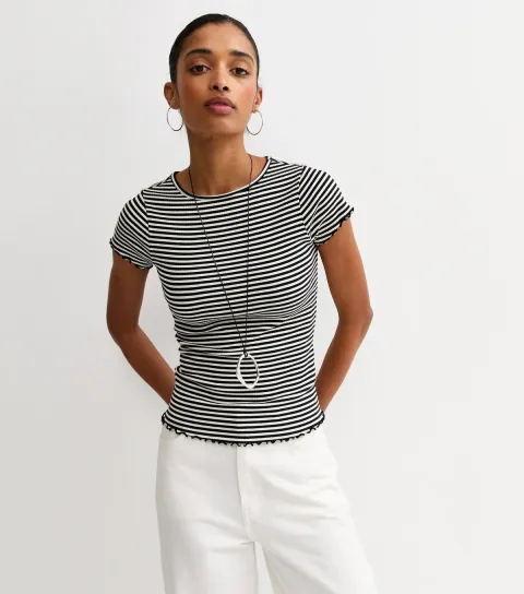 Black Striped Babylock T-Shirt