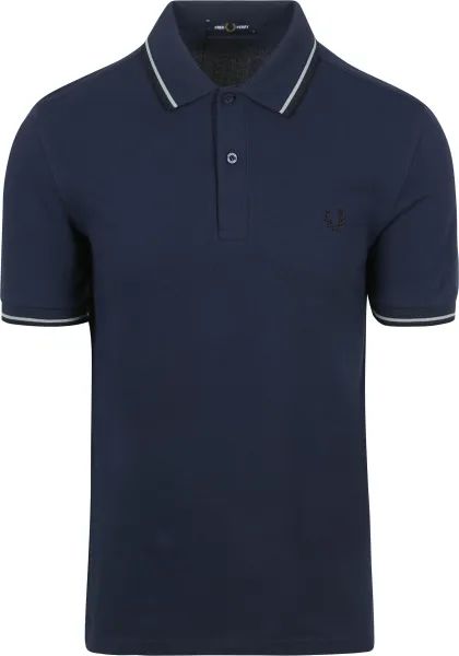 Fred Perry M3600 Polo Shirt Dark Y21 Blue Dark Blue maat L