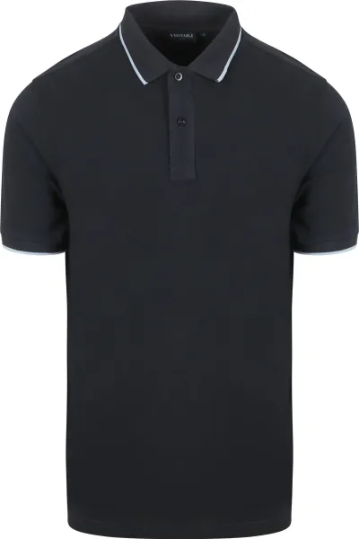Suitable Respect Polo Shirt Tip Ferry Navy Blue Dark Blue maat 3XL